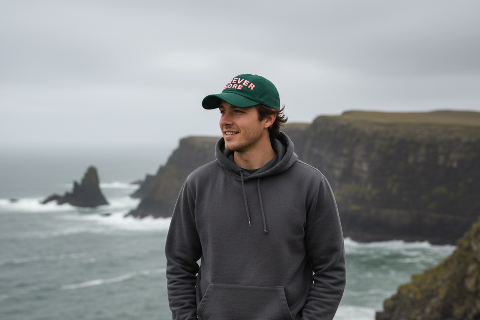 Brown-haired guy - Grace Green Cap