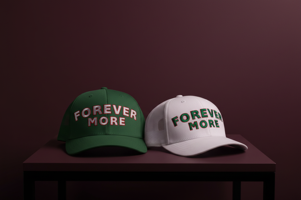 Trucker Caps - Monotone Maroon Room